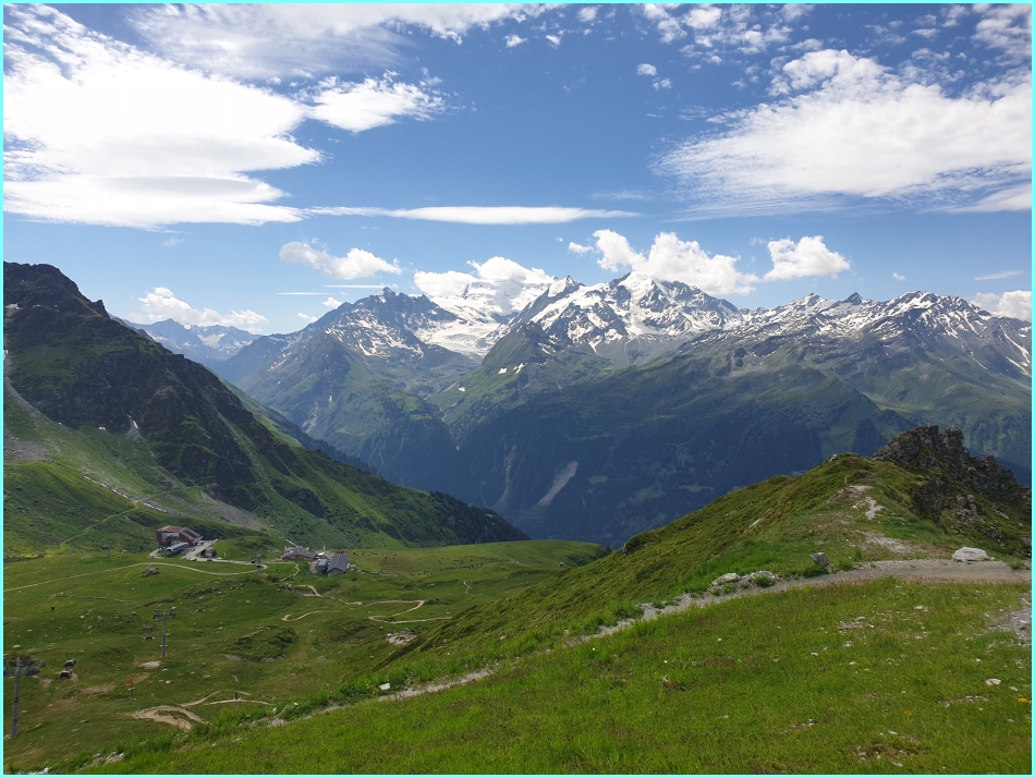 Aussicht Fontanet Liftstation
